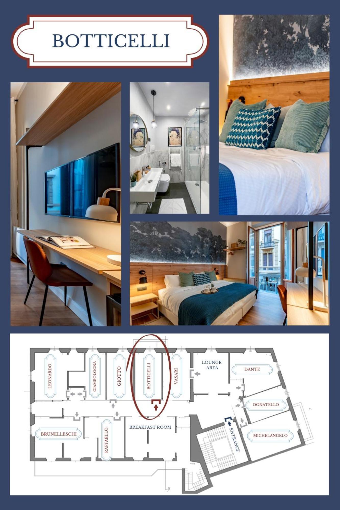 Terra Artis Guest House Florencia Habitación foto